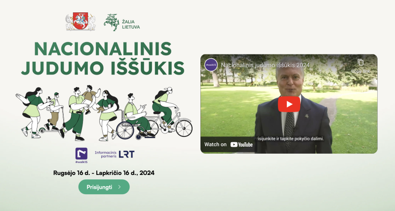 Vis dar galite prisijungti prie NACIONALINIO JUDUMO IŠŠŪKIO!