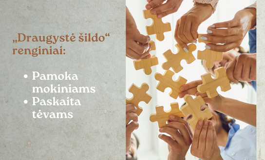 Gruodžio 2 d. vaikų ir suaugusiųjų lauks iniciatyvos „Draugystė šildo“ renginiai