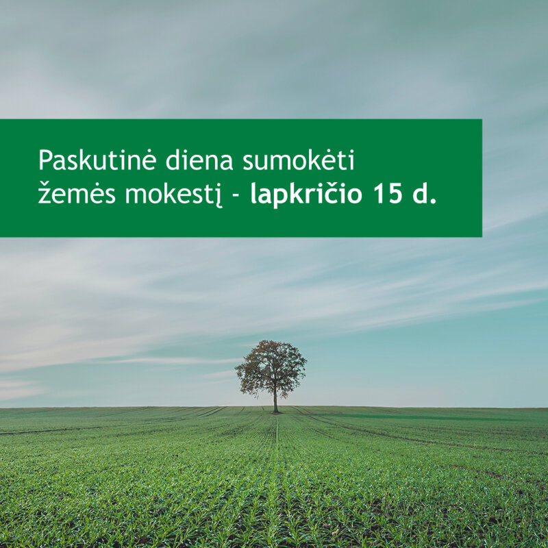 Dėl nuomos mokesčio už valstybinę žemę