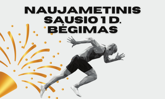 Kviečiame dalyvauti sausio 1-osios bėgime!