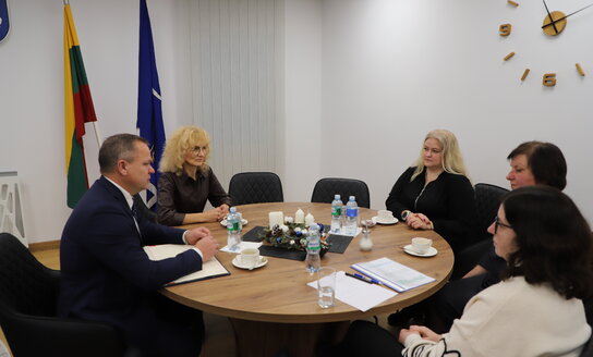 Meras susitiko su Užimtumo tarnybos prie LR SADM atstovais