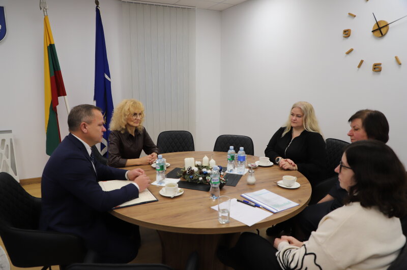 Meras susitiko su Užimtumo tarnybos prie LR SADM atstovais