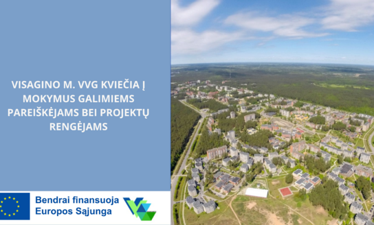 Mokymai projektų rengėjams