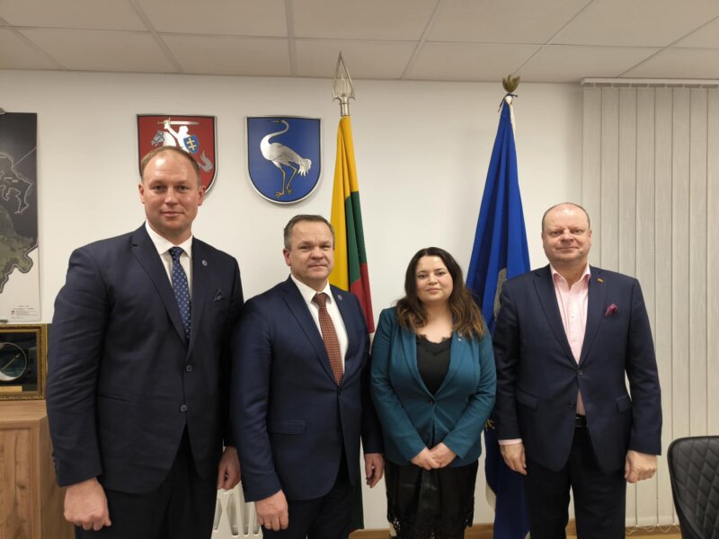 Visagino savivaldybėje apsilankė Seimo pirmininkas S. Skvernelis
