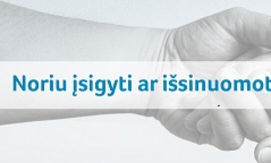Noriu įsigyti ar išsinuomoti būstą