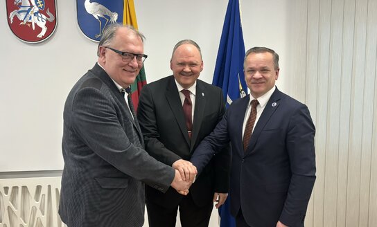 Planuojamas Visagino bendradarbiavimas su Daugpilio universitetu