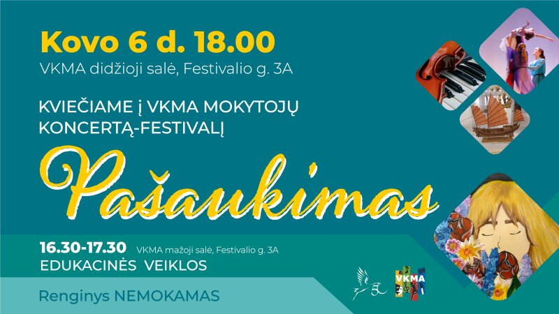 VKMA mokytojų koncertas-festivalis „Pašaukimas“