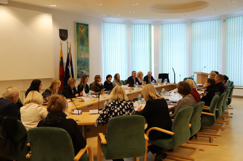 Visagino savivaldybėje aptarti smurto ir patyčių prevencijos klausimai