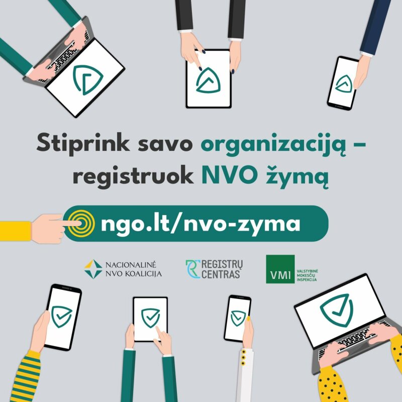 Svarbi informacija NVO