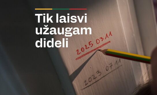 Koncertas „Tik laisvi užaugam dideli“ Vilniaus Katedros aikštėje