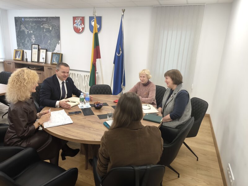 Iniciatyvos „Vedliai“ pristatymas Visagino savivaldybėje