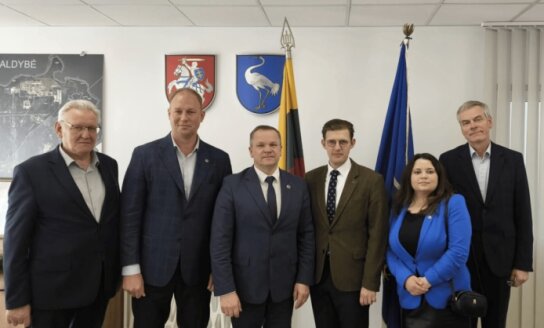 Visagine lankėsi Lietuvos Respublikos energetikos viceministras