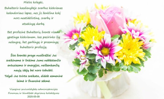 Gegužės 9-oji – Buhalterių diena
