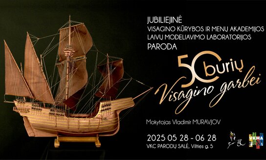 Kviečiame į jubiliejinę parodą „50 burių Visagino garbei“