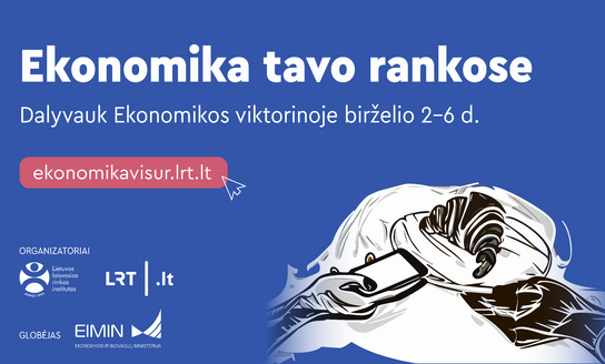 Dalyvauk Ekonomikos viktorinoje birželio 2-6 d.