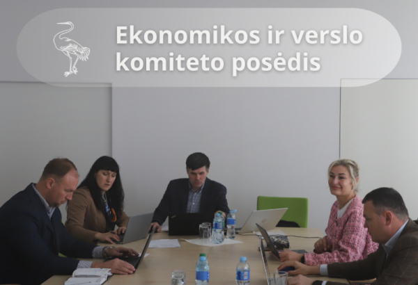 Ekonomikos ir verslo komiteto posėdis