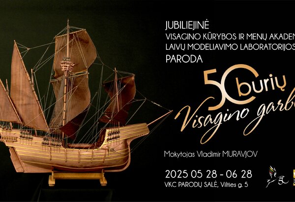 Kviečiame į jubiliejinę parodą „50 burių Visagino garbei“