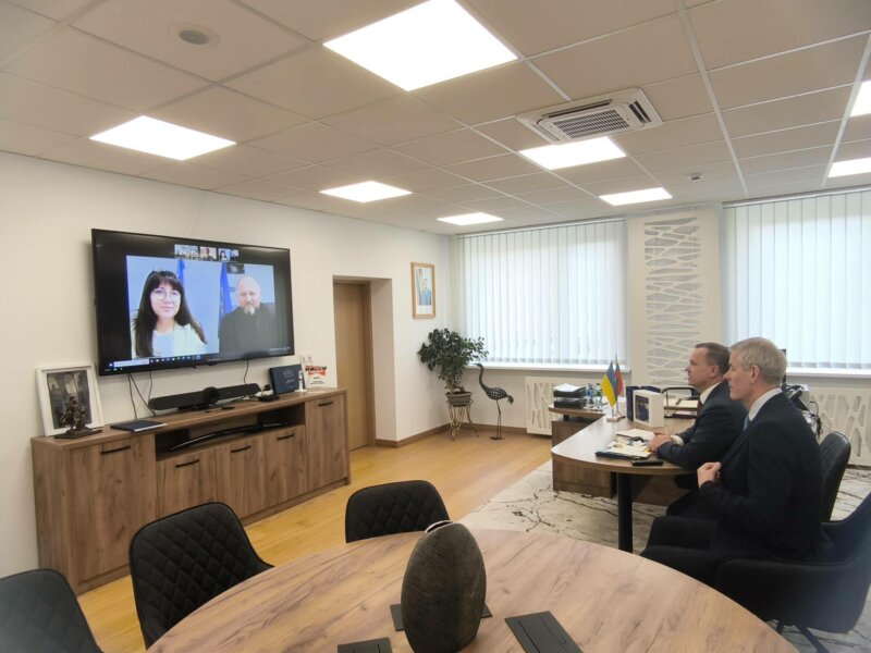 Pasirašytas Ketinimų protokolas su Hola Prystanės miestu (Ukraina)