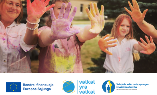 Projektas „Paslaugų, skatinančių ir efektyviai palaikančių globą šeimos aplinkoje, vystymas”