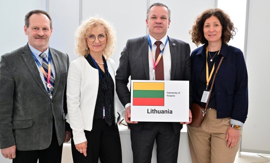 Meras Erlandas Galaguz pasirašė deklaraciją dėl branduolinės energijos ateities
