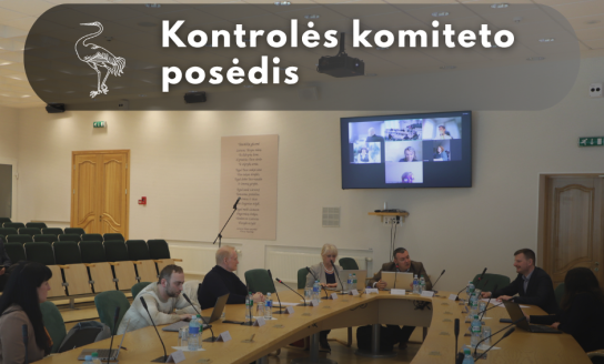 Kontrolės komiteto posėdis