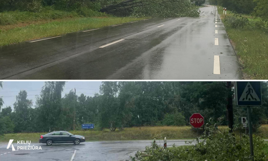 Sinoptikai įspėja apie pavojingus orų reiškinius – kelininkai stiprina budėjimą visoje Lietuvoje