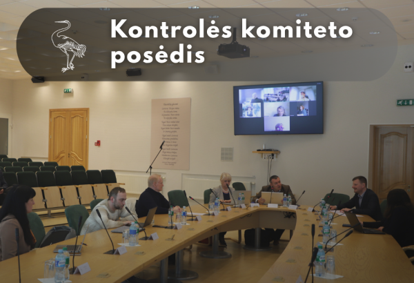 Kontrolės komiteto posėdis