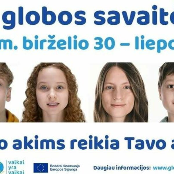 Šilumos kupina Vaikų globos savaitė Visagine: žvilgsnis į kiekvieną vaiką