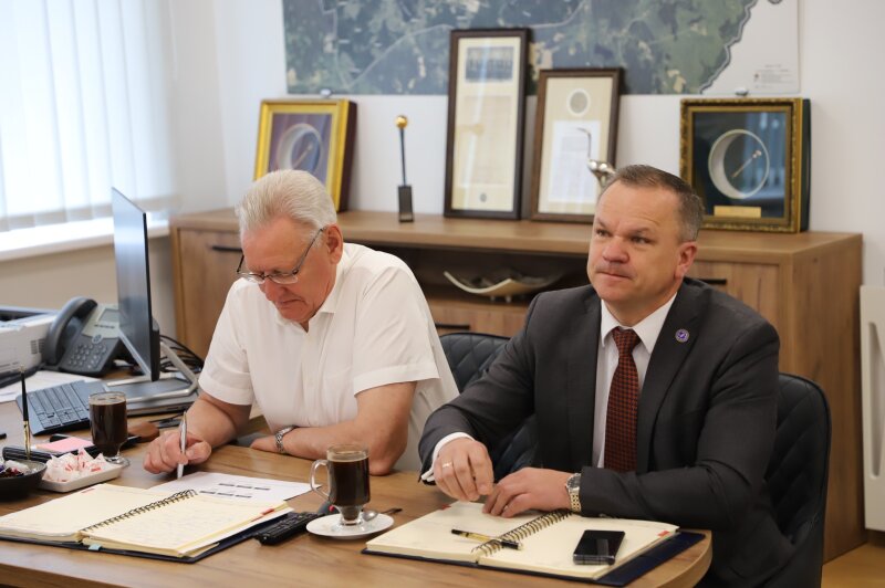 Atnaujintos derybos dėl traukinio maršruto Visaginas-Daugpilis