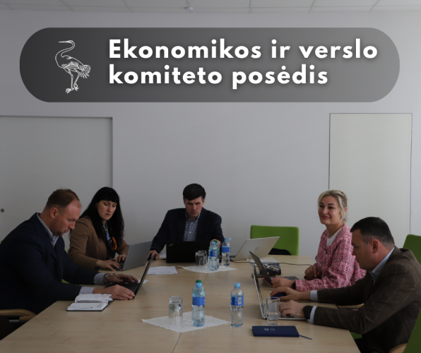 Paveikslelis, susijęs su Ekonomikos ir verslo komiteto posėdis