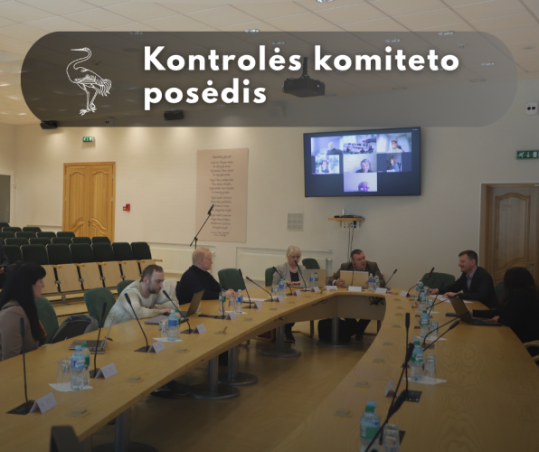 Paveikslelis, susijęs su Kontrolės komiteto posėdis