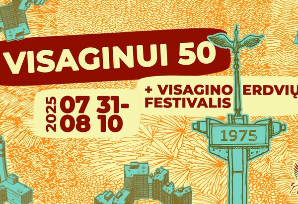 50 metų Visaginui: 11 dienų festivalis, kai visa kultūra telpa mieste