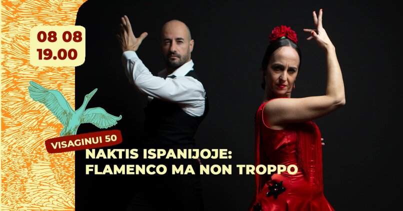 Paveikslelis, susijęs su Naktis Ispanijoje: Flamenco Ma Non Troppo | Visaginо erdvių festivalis