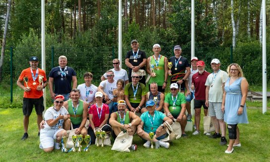 Meistrų varžybos Visagino irklavimo bazėje, skirtos Visagino 50-mečiui