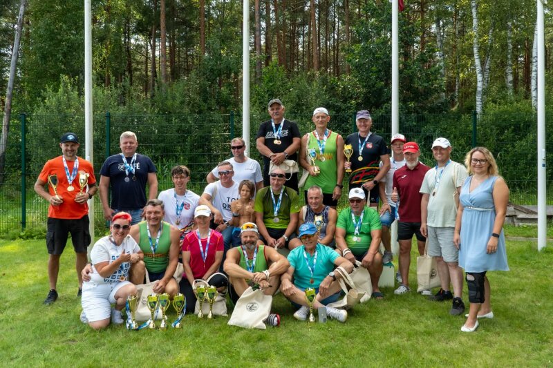 Meistrų varžybos Visagino irklavimo bazėje, skirtos Visagino 50-mečiui