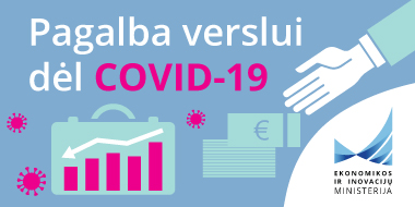 Pagalba verslui dėl COVID-19